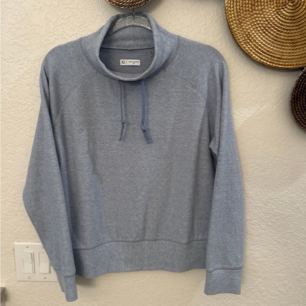 7 Diamond baby blue‎ pullover sweatshirt size Medium